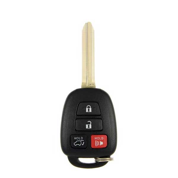 2013-2019 Toyota RAV4 Highlander / 4-Button Remote Head Key / GQ4-52T (H Chip) (AFTERMARKET)